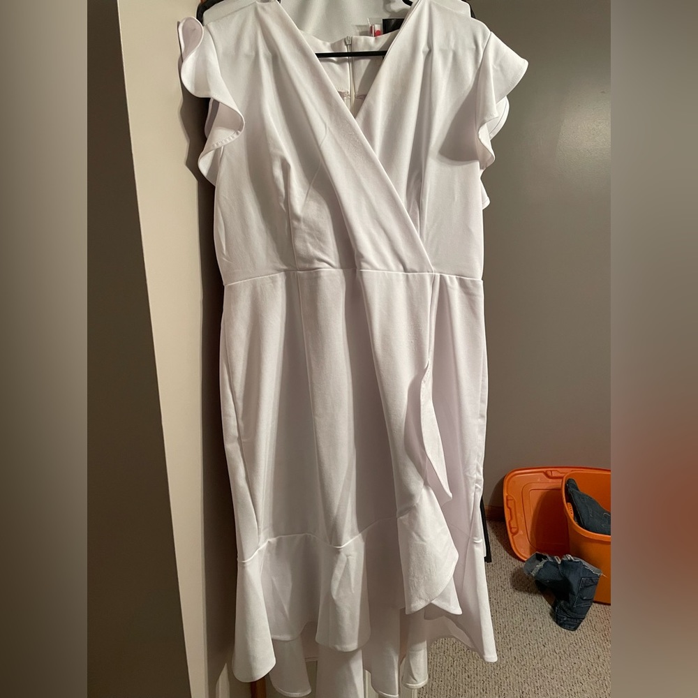 White dress
